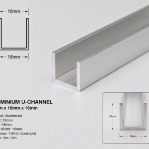 16mm u-channel